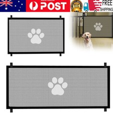 Dog Pet Mesh Gate Pets Barrier Baby Kid Safety Fence Outdoor Retractable Guard Baby Safety Gate price