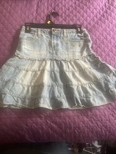 Girls 10 Mudd Jean Skirt Girls' Jeans / Denim Skirt price