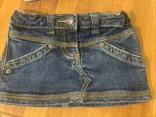 Esprit Girls Size 2 Denim Mini Skirt | Casual Blue Jean Skirt | Toddler Outfit Girls' Jeans / Denim Skirt price