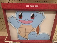 Pokémon Squirtle LED Wall Art USB Powered Icon Design Plastic Blue Beige Brown LED Wall Art price