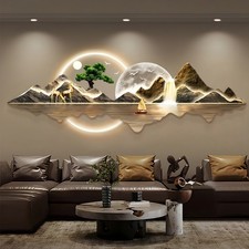 Modern Wall Decor–3D Textured Wall Art–Wall Hanging- LED Light Painting-Gift LED Wall Art price