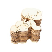 20 Pcs Baby Room Wall Decor Wood Ornaments for Crafts Shape Cutouts Baby Room Wall Decor price