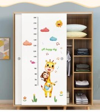 Children Height Growth Chart Measure Wall Sticker Kids Room Decor Animal Decal Baby Room Wall Decor price