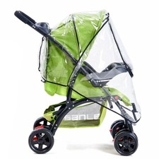 Universal Clear Rain Cover Waterproof Safe For Baby Stroller Pushchair Pram New Pushchair-Pram Rain Cover price