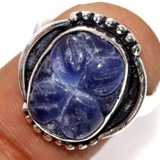 Simulated Sapphire 925 Silver Plated Ring US 9.5 Stylish Gift Fashion Sale AU Z3 Sapphire Ring price
