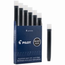 PILOT Namiki IC-50 Fountain Pen Ink Cartridges Black 6 Pack Pen Cartridge & Ink price