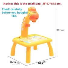 Children’s LED Projector Drawing Table – Educational Painting & Learning Toy Drawing Table price