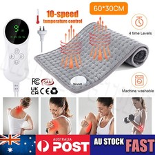 60x30cm Therapy Neck Shoulder Back Pain Relief Electric Heating Pad Warmer Mat Unisex Neck Warmer price