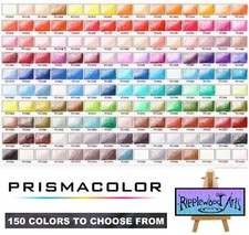 Prismacolor Premier, High Pigment, Soft Artist's Coloured Pencils in 150 Colours Coloured Pencils price