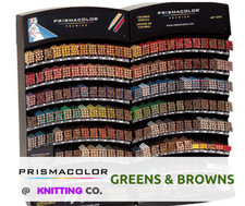 Prismacolor Premier Professional Artist Coloured Pencils - Greens & Browns Coloured Pencils price