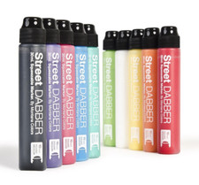 MTN STREET PAINT 30ml DABBER - 10mm REUSABLE GRAFFITI MOP!!  CHOOSE COLOURS Pastel Paint price