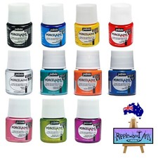 Pebeo PORCELAINE 150 Paints  45ml Bottles - Gloss, Matt, Pastel & Shimmer Paints Pastel Paint price