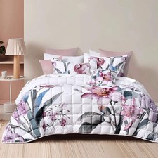 Bianca Carmela White Polyester Bedspread Set Single Bedspread & Bedspread Set price