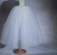 New Barbie Doll White Stiff Net Petticoat Underskirt Crinoline Slip for Outfits Petticoat price