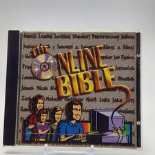 Online Bible 6.3 CD-ROM Windows 95 KJV RSV ASV Reference Software Religious Software price