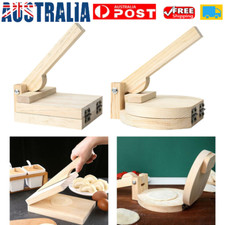 Wooden Tortilla Press Manual Dumpling Presser Pizza Maker Baking Round Square Pizza Makers price
