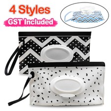 1/2/4x Dispenser Travel Wet Wipe Bag Pouch Baby Care Portable Tissue Case Holder Baby Wet Bag price