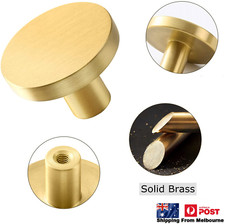 Kitchen Knobs Cabinet Pulls Handles Cupboard Drawer Door Furniture Solid Brass Kitchen Cabinet / Furniture price