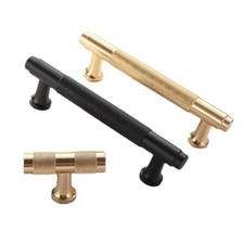 Cabinet Handle Cupboard Handles Furniture Door Kitchen Pulls T Knob Brass Kitchen Cabinet / Furniture price