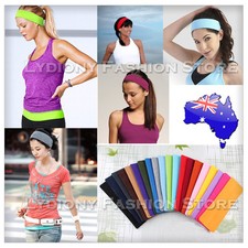 Sports Yoga Gym Stretch Cotton Headband Head Hair Band Armband Girls Women Kids Baby Hair Band price