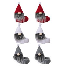 6 Pcs Christmas Decorative Wine Bottle Gnome Covers Holiday Goblet Decorations Decorative Bottle price