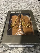 Timberland Infant Leather Crib Booties Size 3 Baby Boots price