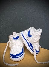 Crochet Newborn Baby First Shoes Booties Boots Slippers Trainers Baby Boots price