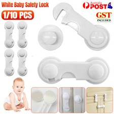 1-10x Baby Safety Lock Child Adhesive Cupboard Cabinet Fridge Drawer Door Locks Baby Drawer Lock price