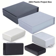 ABS Plastic Enclosure Project Box Black White Storage Case Project Box price