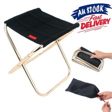 Portable Outdoor Folding Stool Camping Fishing Picnic Chair Small Seat AU Folding Stool price
