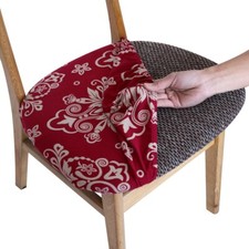Stretch Dining Chair Seat Covers Removable Seat Cushion Slipcovers Protector Furniture Cushion Cover price