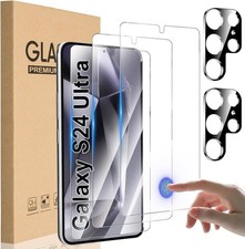 3+2 Pack Screen Protector + Camera Lens Protector for Samsung Galaxy S24 Ultra Outlet-Display Mobile Phones price