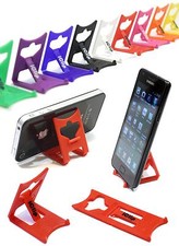 Mobile Smart Phone Mp3 Player Holder RED iClip Folding Travel Desk Stand MP3 Player & iPod Accessories price