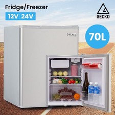 GECKO 70L Portable Bar Fridge and Freezer 12V/24V for Camping Caravans Built-in Freezers price