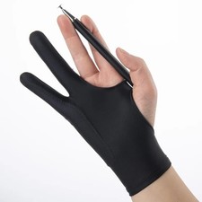 Two Finger Glove Professional Graphic Tablet Artist Sketch Drawing Size S/M/L Graphic Tablets price