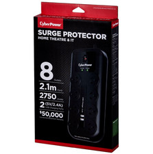 CyberPower 8 Outlet Power board with 2 USB charge port Surge Overload Protection Uninterruptible Power Supplies (UPS) price