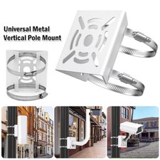 Universal Metal Vertical Pole Mount Bracket with Loops for Security Camera AU Security Camera Mount price