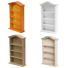 Dollhouse Bookcase Cabinet 1:12 Scale Miniatures Library Study Furniture Decor Library Cabinet price
