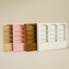 1:12 Scale Dolls House Bookcase Cabinet Miniatures Library Study Furniture Decor Library Cabinet price