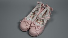 LUXMAX Pink Kawaii Mary Jane Pumps Women Bow Platform Chunky Heels Size 6 Platform Shoes price