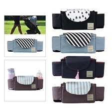Stroller Organizer with Bottle Holder for Car Nursery Travel Pushchair Pram Pushchair-Pram Organiser price