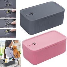 Safe Medicine Lock Box with Combination Code Medicine Case Home Office Travel AU Office Safe price