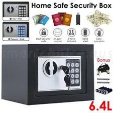 6.4L Digital Safe Electronic Security Box Home/Office Cash Lock Deposit Password Office Safe price