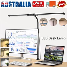 LED Desk Lamp with Clamp Extra Width Double Head Desk Lamp for Home Office AU Office Desk Lamp price
