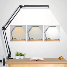 LED Desk Lamp Adjustable Swing Arm Desk Lamp with Clamp Dimmable Desk Light Office Desk Lamp price