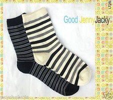 Cute Striped Socks for Boys Men 2 Pairs set Size 6-9 Boys' Socks Set price