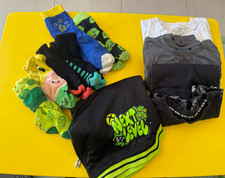 Boys Size 10/12 Clothes Bundle - 3 Shirts, 1 Short, & 6 P Socks Boys' Socks Set price