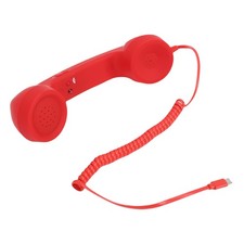Wired Retro Phone Handset Type C Vintage Receiver For Conference Calls Red Conference Phones price