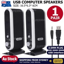 Pair USB Speakers Computer Speaker Sound Stereo For PC Notebook Desktop Laptop Computer Speakers price