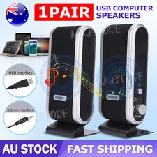 1 Pair USB Speakers Computer Speaker Sound Stereo For PC Notebook Desktop Laptop Computer Speakers price